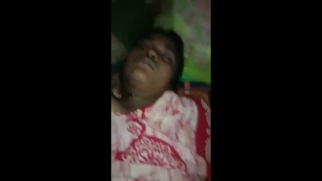 husband having fun sex when wife was sleeping fuck so hard..