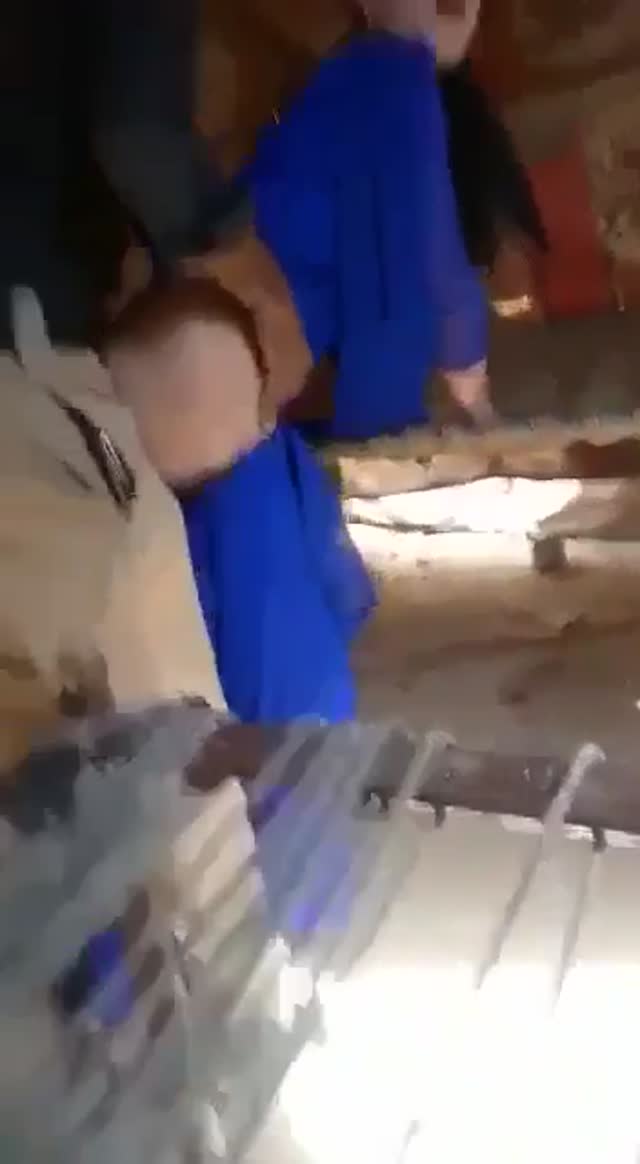 Pakistani Security guard fucking women so hard she is shouting.